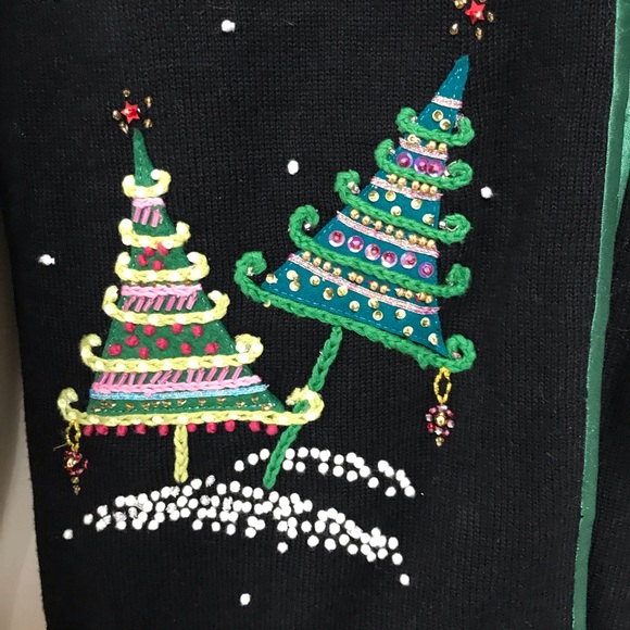 Talbots Christmas cardigan - Picture 4 of 8